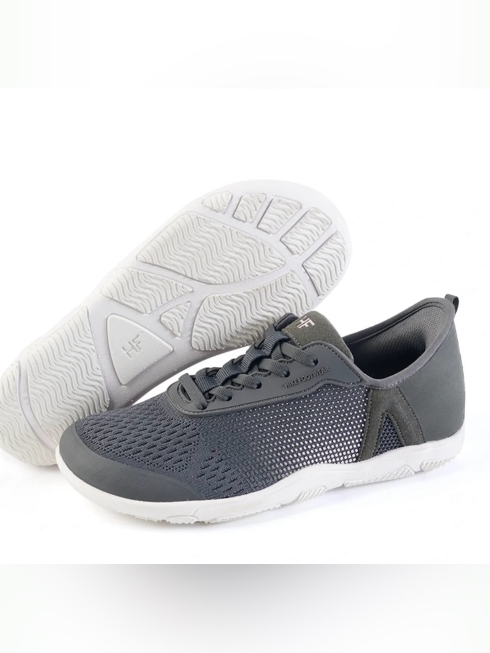 Hike Footwear HF Stride Womens 8.5 / Mens 6.5 Dark Gray Walking Shoes Sneakers
